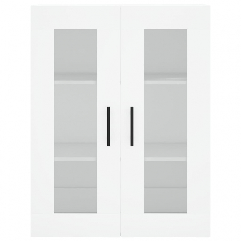 Highboard Weiß 69,5x34x180 cm Holzwerkstoff