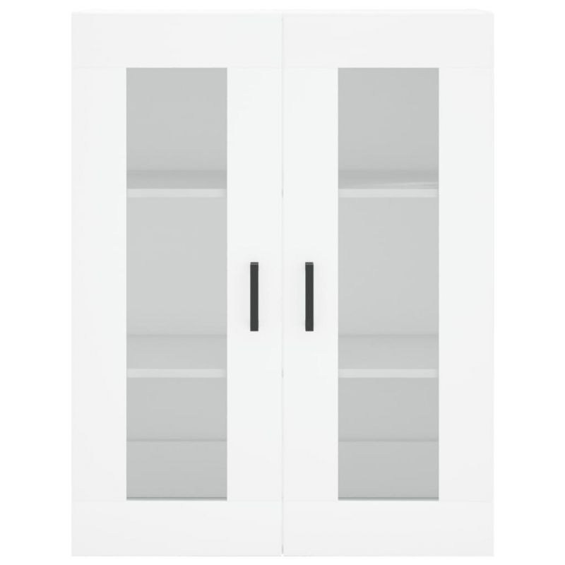 Highboard Weiß 69,5x34x180 cm Holzwerkstoff