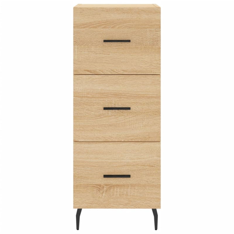 Highboard Sonoma-Eiche 34,5x34x180 cm Holzwerkstoff