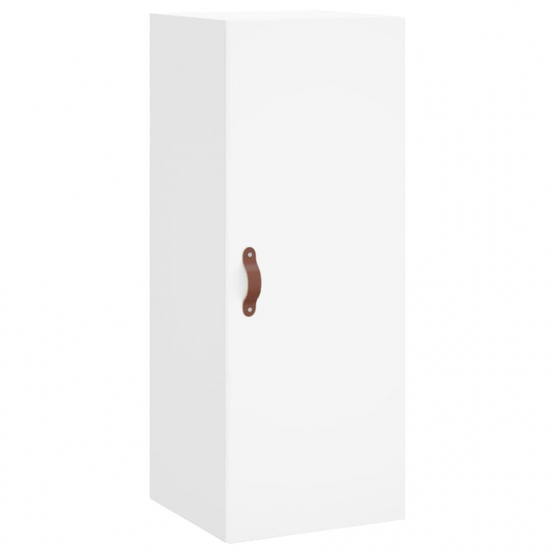 Highboard Weiß 34,5x34x180 cm Holzwerkstoff