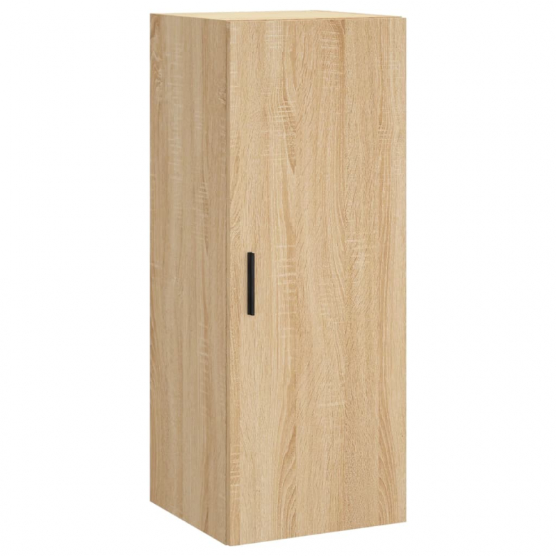 Highboard Sonoma-Eiche 34,5x34x180 cm Holzwerkstoff