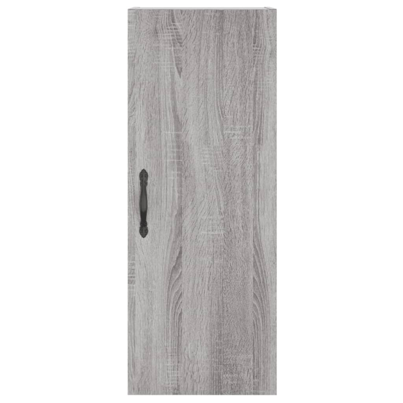Highboard Grau Sonoma 34,5x34x180 cm Holzwerkstoff