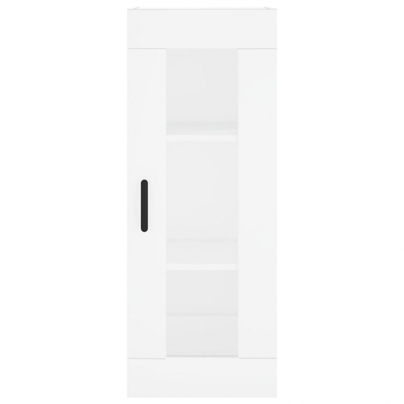 Highboard Weiß 34,5x34x180 cm Holzwerkstoff