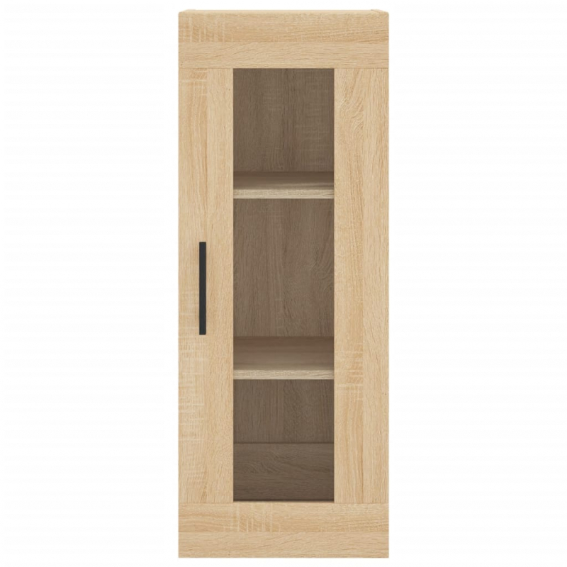 Highboard Sonoma-Eiche 34,5x34x180 cm Holzwerkstoff