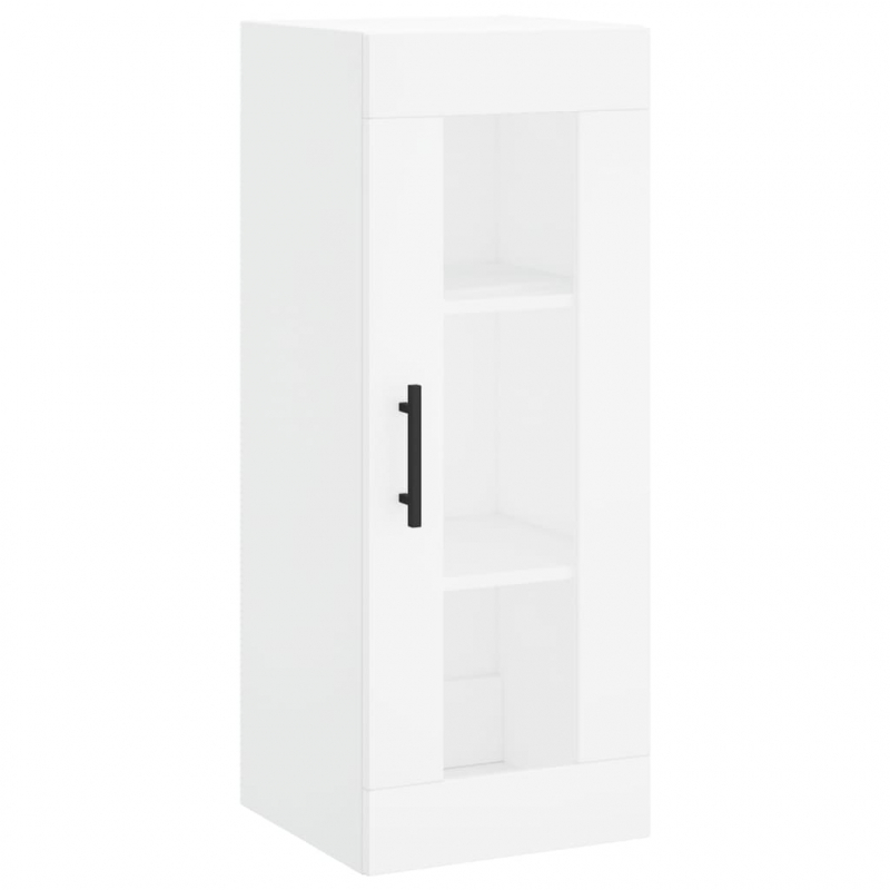 Highboard Weiß 34,5x34x180 cm Holzwerkstoff