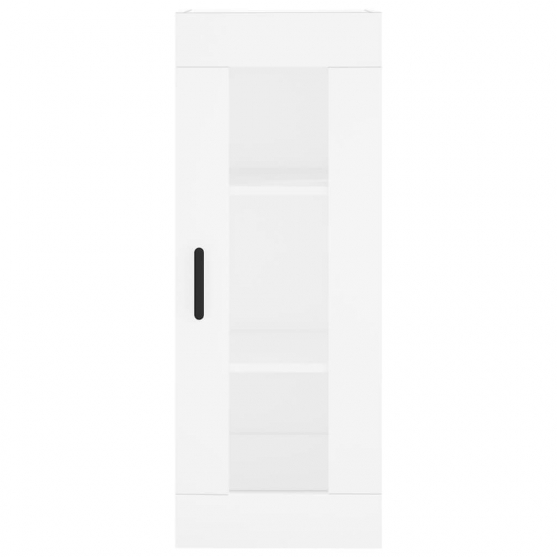 Highboard Weiß 34,5x34x180 cm Holzwerkstoff