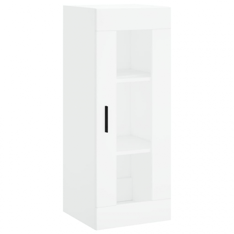 Highboard Weiß 34,5x34x180 cm Holzwerkstoff