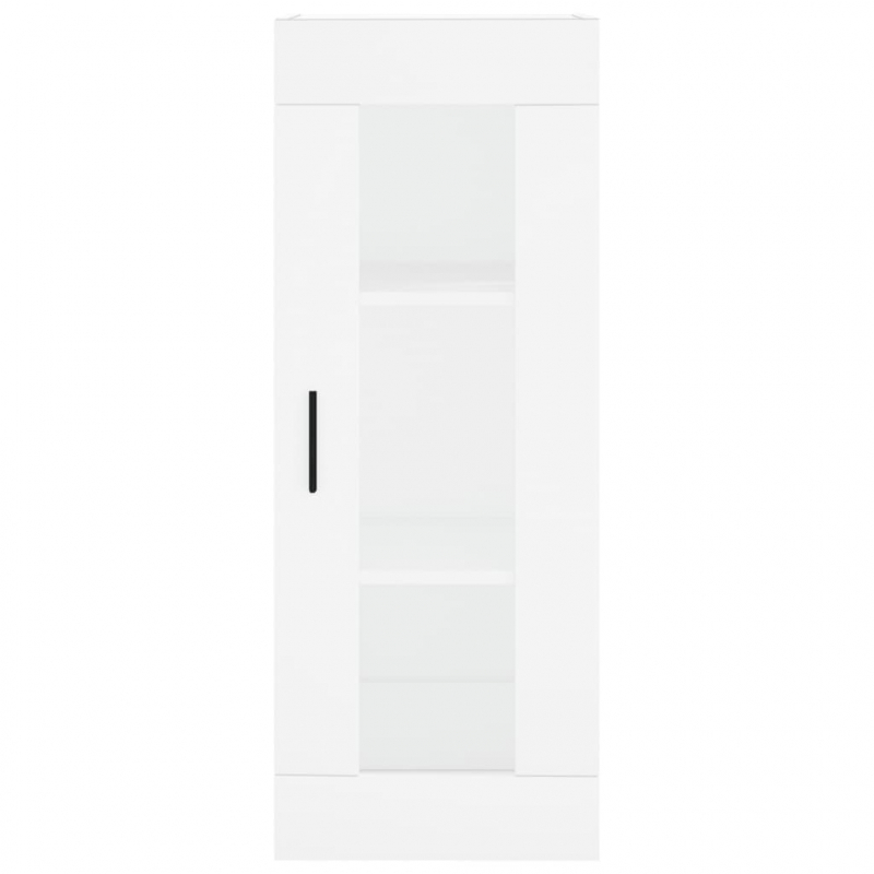 Highboard Weiß 34,5x34x180 cm Holzwerkstoff