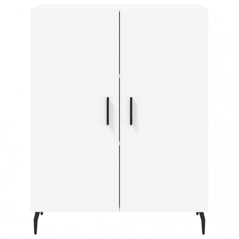 Highboard Weiß 69,5x34x180 cm Holzwerkstoff