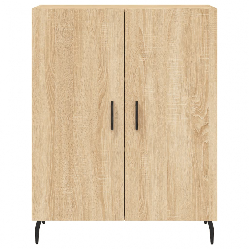 Highboard Sonoma-Eiche 69,5x34x180 cm Holzwerkstoff