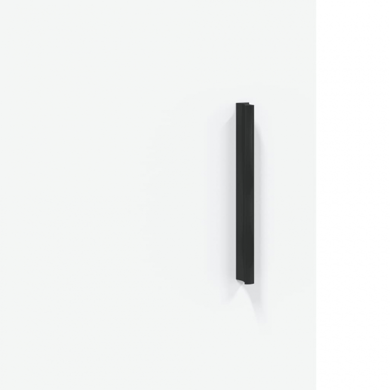 Highboard Weiß 69,5x34x180 cm Holzwerkstoff