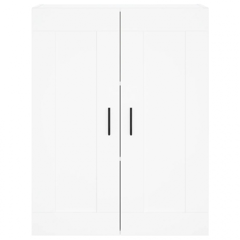 Highboard Weiß 69,5x34x180 cm Holzwerkstoff