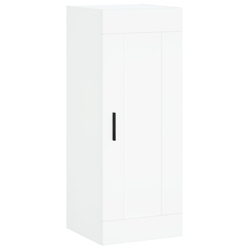 Highboard Weiß 34,5x34x180 cm Holzwerkstoff