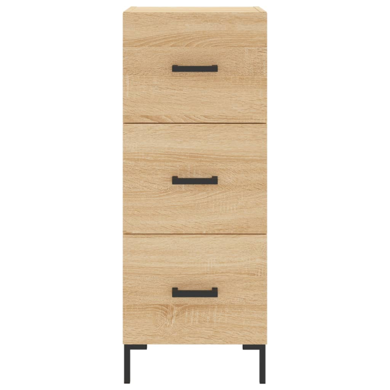 Highboard Sonoma-Eiche 34,5x34x180 cm Holzwerkstoff