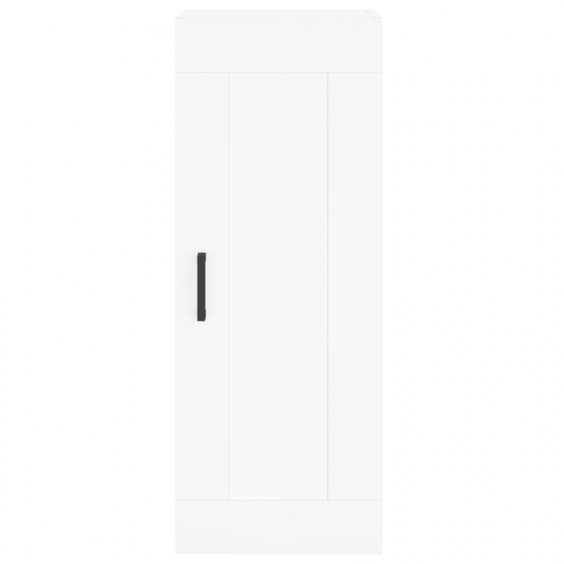 Highboard Weiß 34,5x34x180 cm Holzwerkstoff