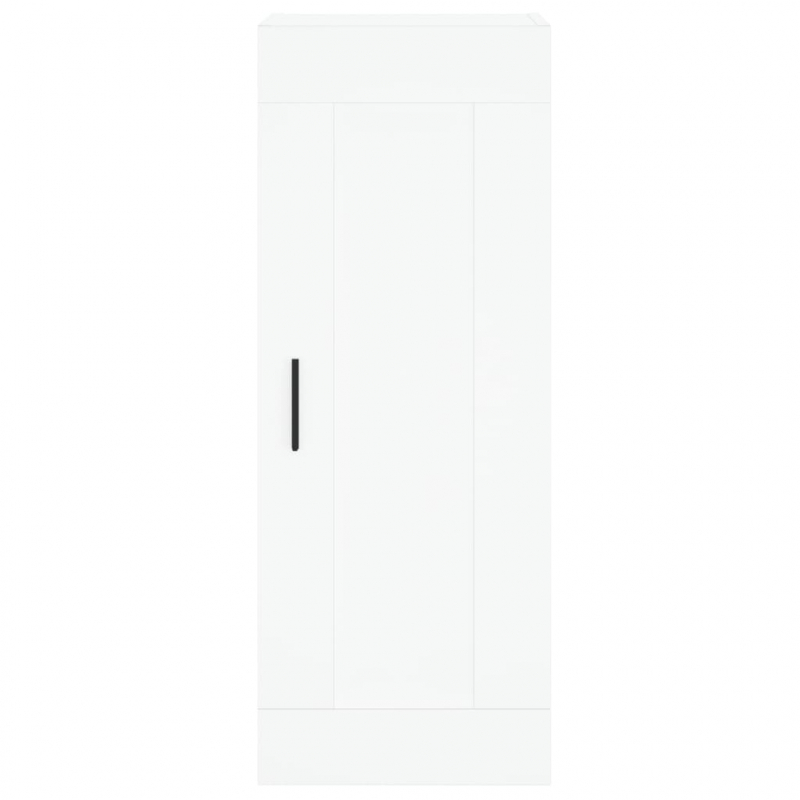 Highboard Weiß 34,5x34x180 cm Holzwerkstoff