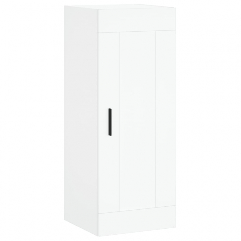 Highboard Weiß 34,5x34x180 cm Holzwerkstoff