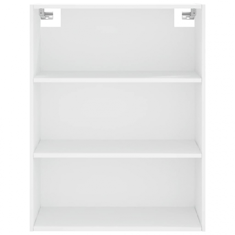 Highboard Weiß 69,5x34x180 cm Holzwerkstoff