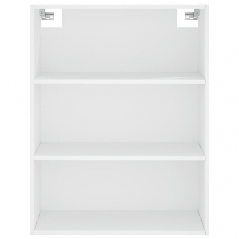 Highboard Weiß 69,5x34x180 cm Holzwerkstoff