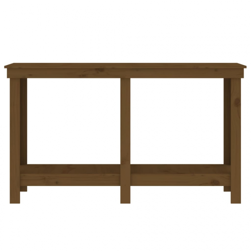 Werkbank Honigbraun 140x50x80 cm Massivholz Kiefer