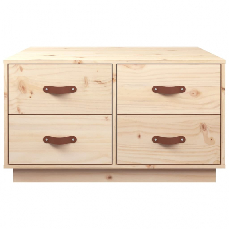 Couchtisch 80x80x45 cm Massivholz Kiefer