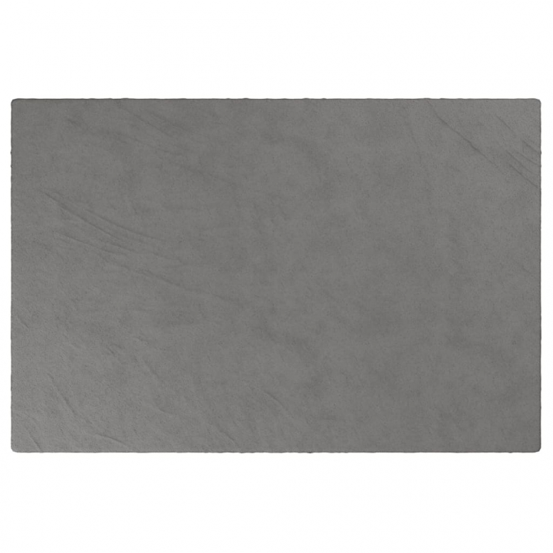 Gewichtsdecke mit Bezug Grau 120x180 cm 5 kg Stoff