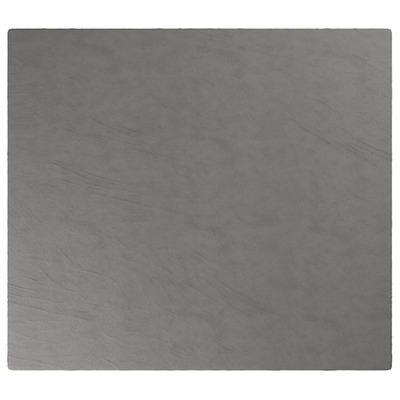 Gewichtsdecke mit Bezug Grau 200x225 cm 13 kg Stoff