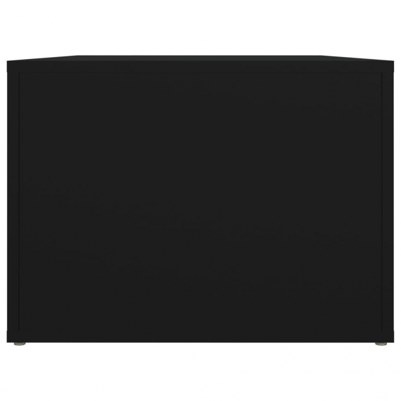 Couchtisch Schwarz 80x50x36 cm Holzwerkstoff