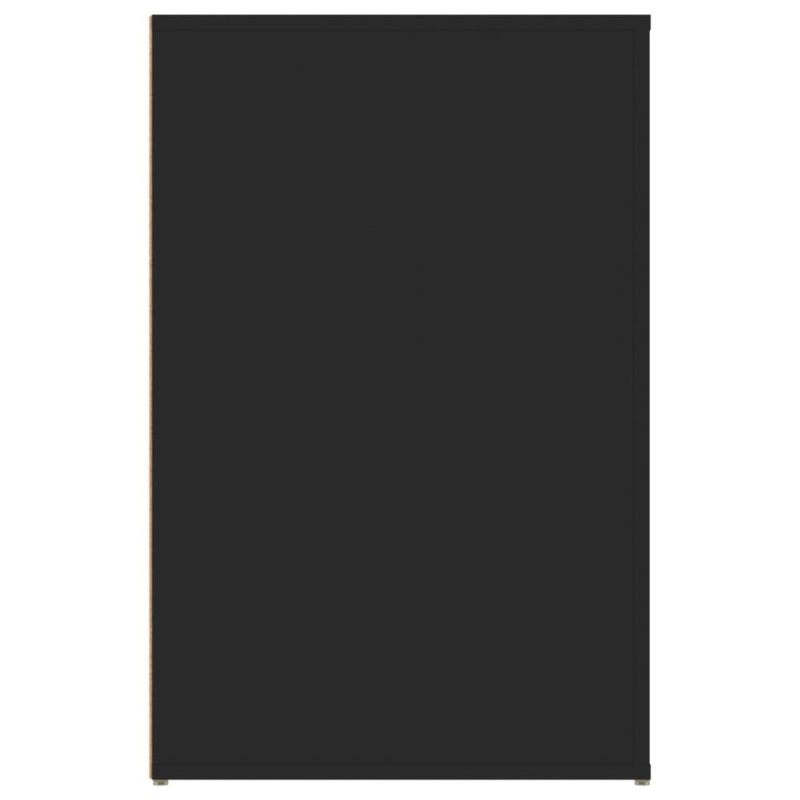 Schreibtisch Schwarz 100x49x75 cm Holzwerkstoff