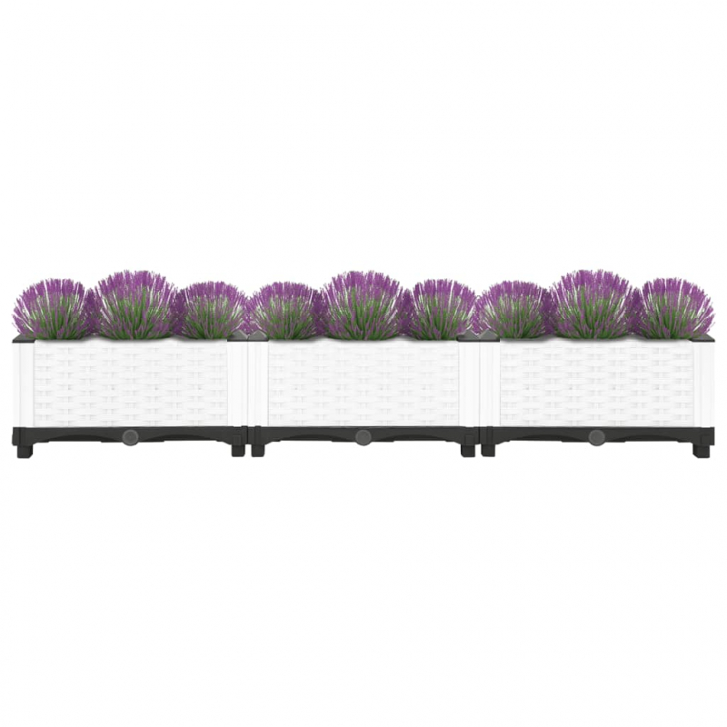 Hochbeet 120x40x23 cm Polypropylen