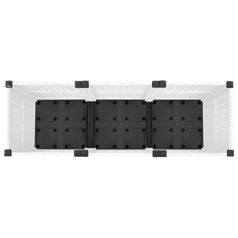 Hochbeet 120x40x38 cm Polypropylen