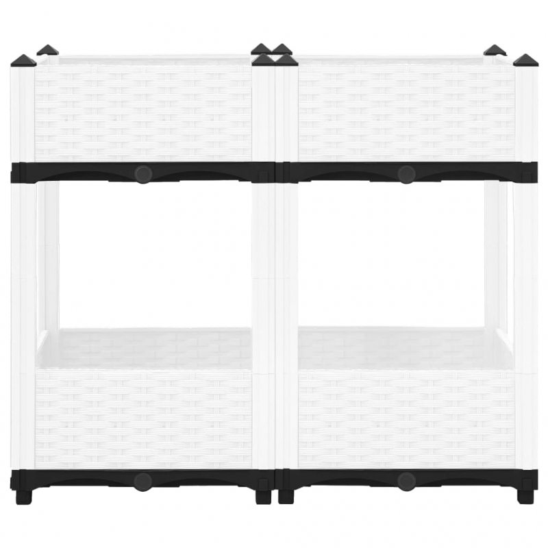 Hochbeet 80x40x71 cm Polypropylen