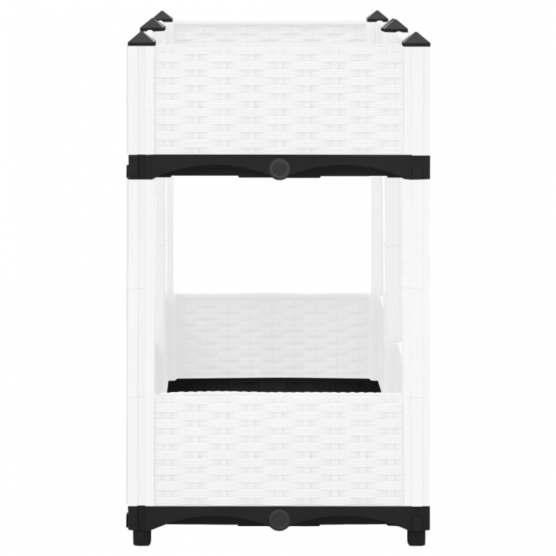 Hochbeet 80x40x71 cm Polypropylen