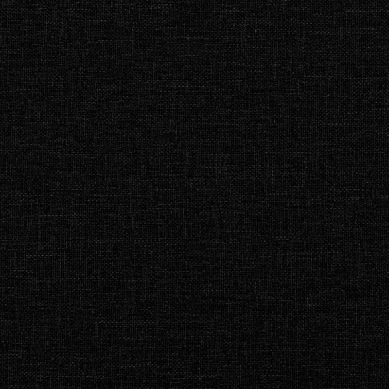 Sitzbank Schwarz 100x64x80 cm Stoff