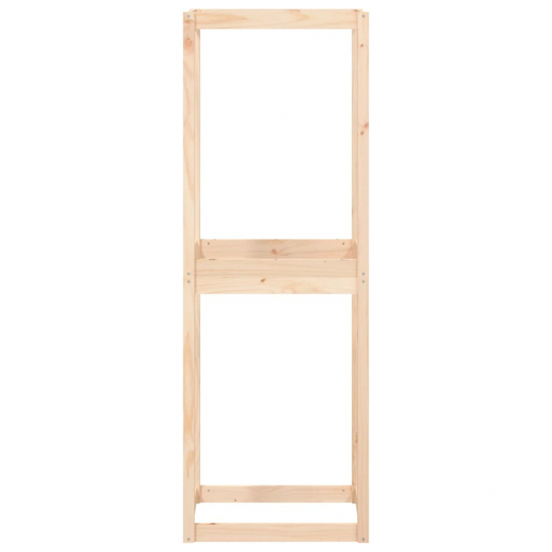 Reifenregal 63x40x180 cm Massivholz Kiefer