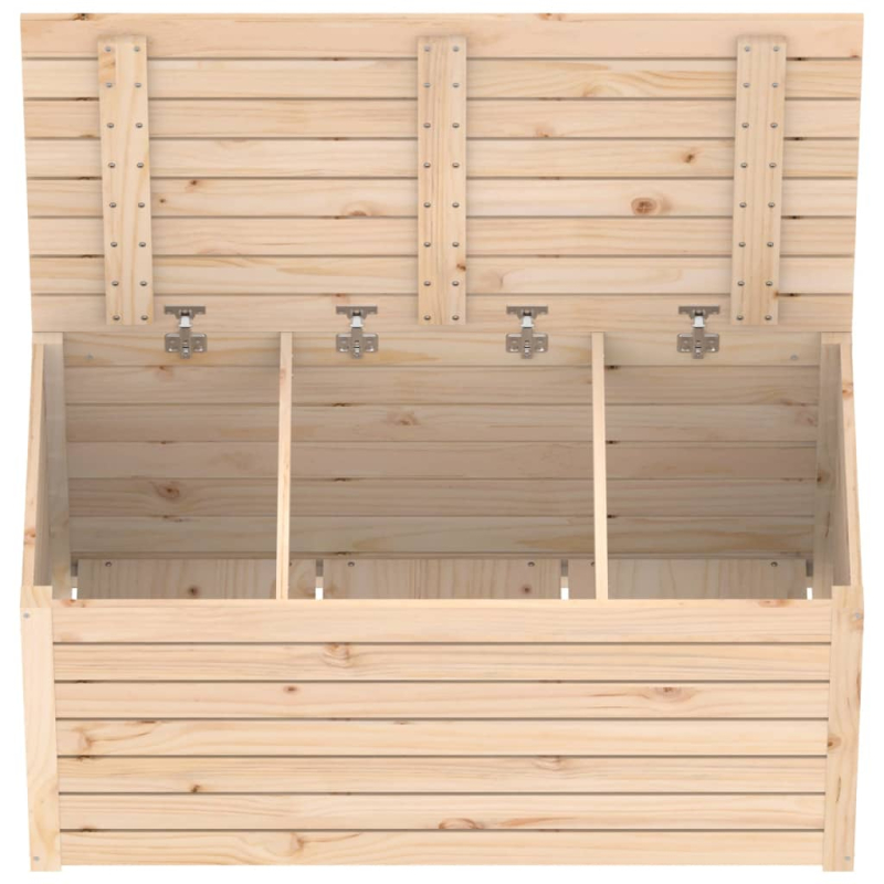 Gartenbox 101x50,5x46,5 cm Massivholz Kiefer
