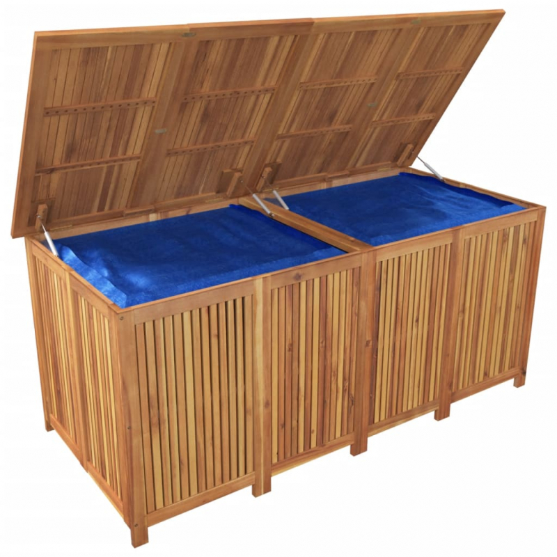 Gartenbox 175x80x75 cm Massivholz Akazie