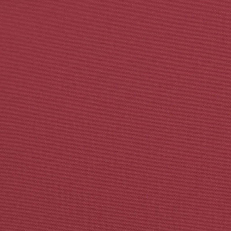 Palettenkissen Weinrot 70x70x12 cm Stoff