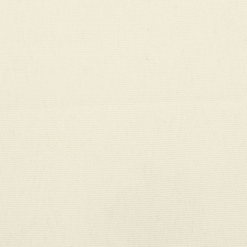 Palettenkissen Creme 70x40x12 cm Stoff