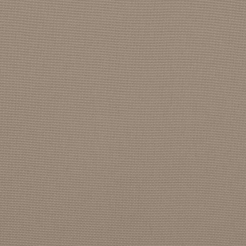 Palettenkissen Taupe 80x40x12 cm Stoff