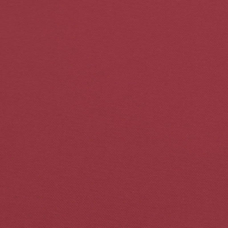 Palettenkissen Weinrot 120x40x12 cm Stoff
