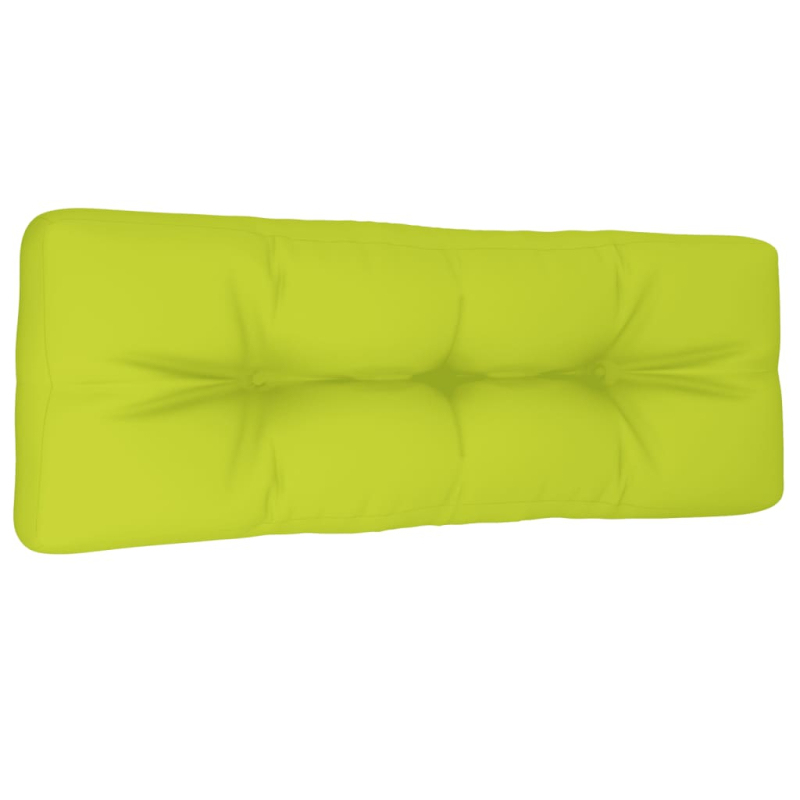 Palettenkissen Knallgrün 120x40x12 cm Stoff