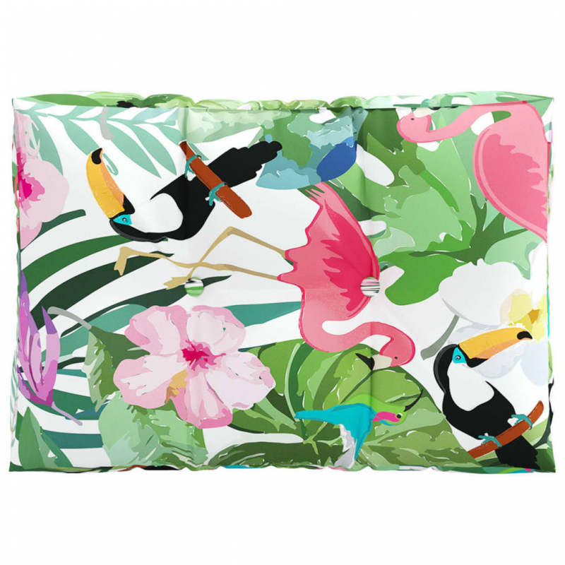 Palettenkissen 2-tlg. Mehrfarbig Stoff