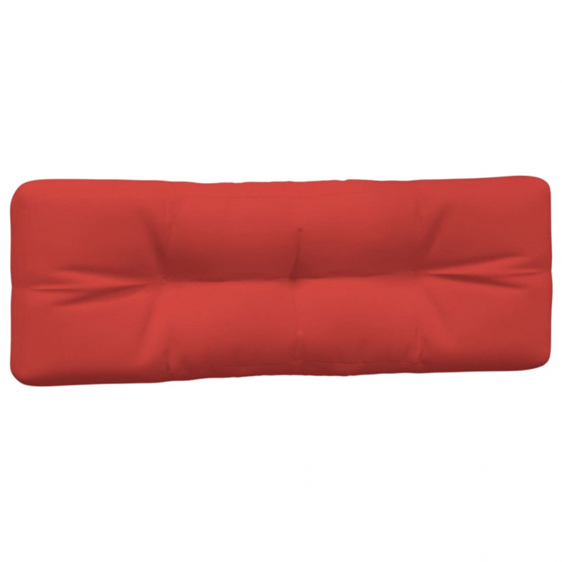 Palettenkissen 2-tlg. Rot Stoff