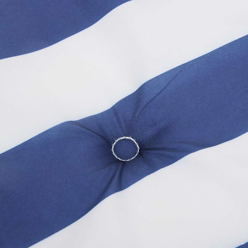 Gartenbank-Auflage Blau&Weiß Gestreift 100x50x4cm Oxford-Gewebe