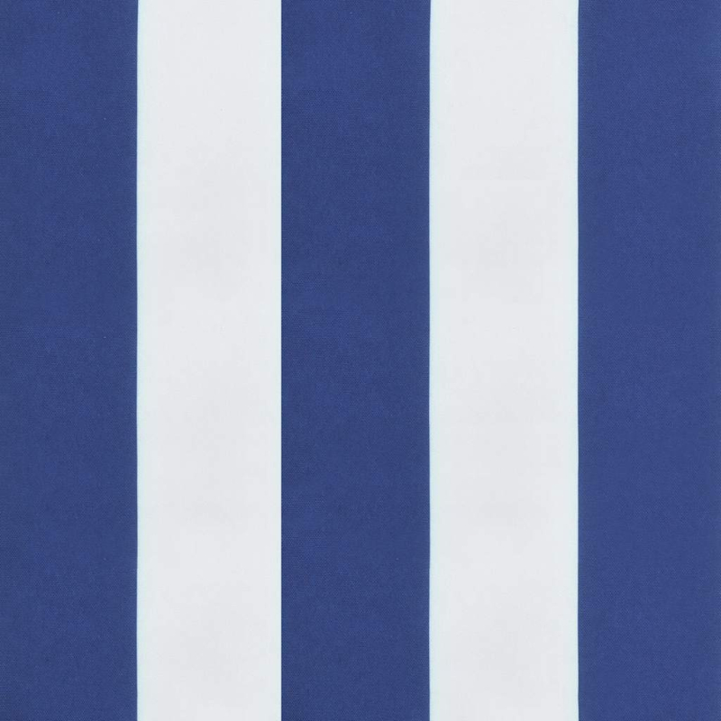 Gartenbank-Auflage Blau&Weiß Gestreift 200x50x4 Stoff