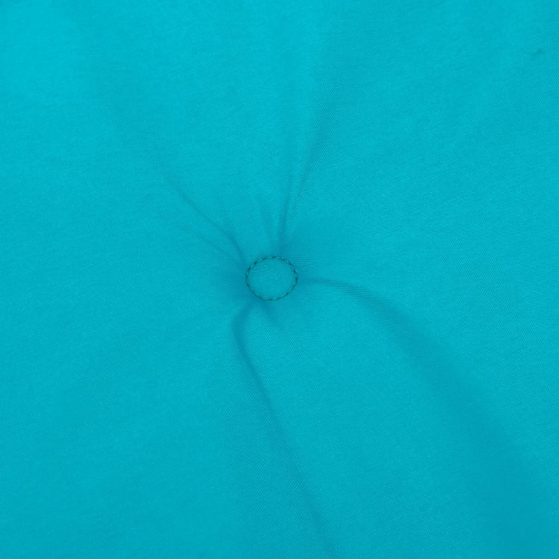 Hochlehner-Auflagen 6 Stk. Türkis Stoff