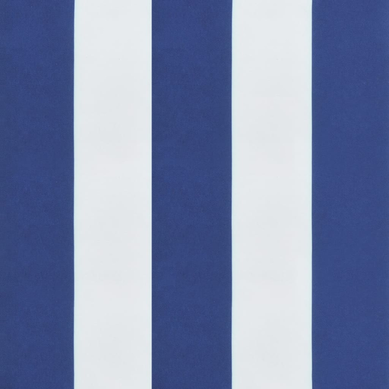 Sonnenliegen-Auflage Blau&Weiß Gestreift Oxford-Gewebe