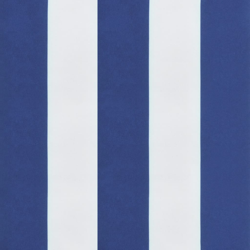 Sonnenliegen-Auflage Blau&Weiß Gestreift Oxford-Gewebe