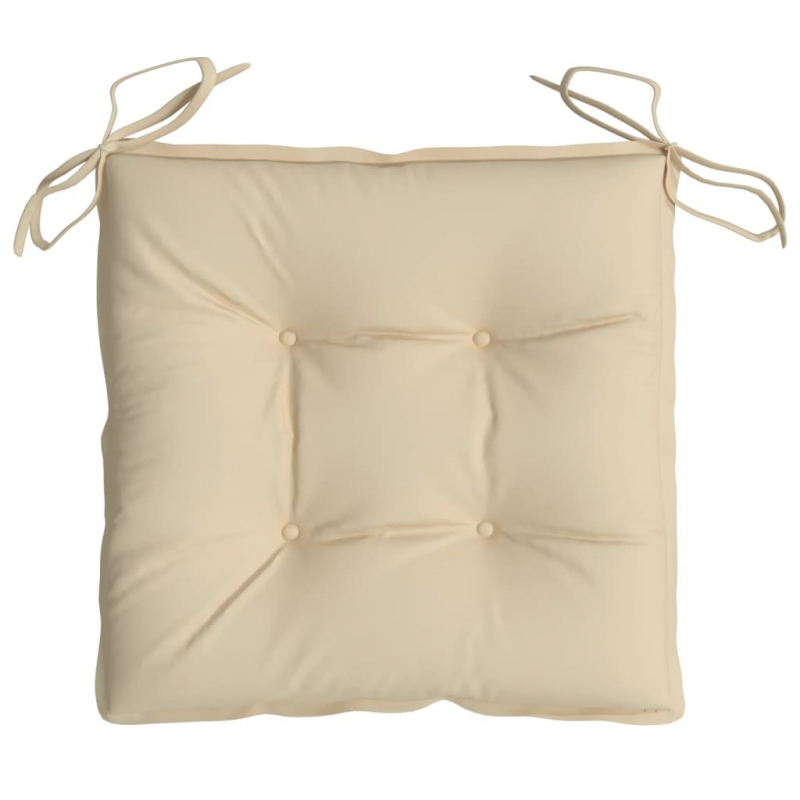 Palettenkissen 6 Stk. Beige 50x50x7 cm Oxford-Gewebe